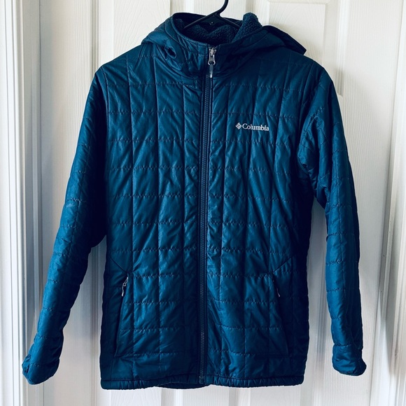 Columbia Boy’s Navy Rugged Ridge I Sherpa Lined Jacket - Picture 1 of 9